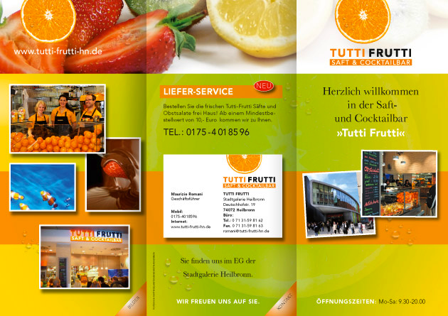 Tutti Frutti Ladendesign